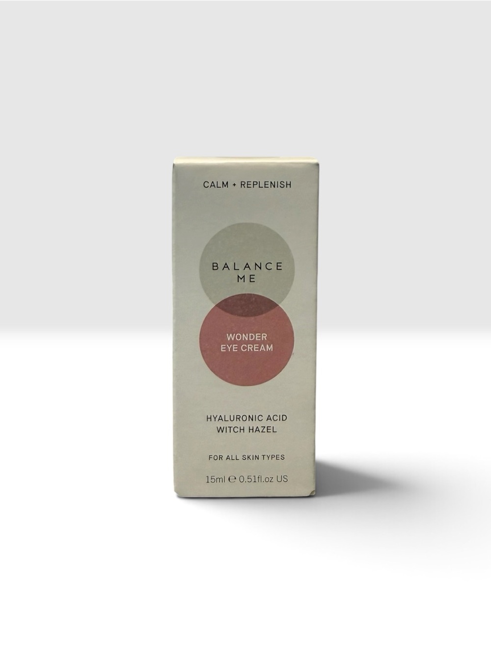 Balance Me Wonder Eye Cream – Rose-Pink Packaging